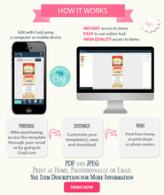 Load image into Gallery viewer, Carnival Birthday party ticket Invitation, printable editable template, A705