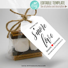 Load image into Gallery viewer, Printable tags, favor or gift tags template, self-editable, A123