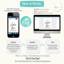 Load image into Gallery viewer, Printable tags, favor or gift tags template, self-editable, A123